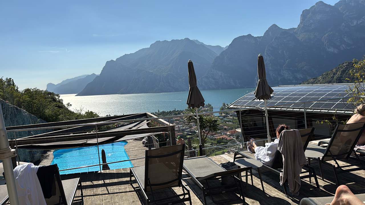 Ausblick Garda Hotel Forte Charme