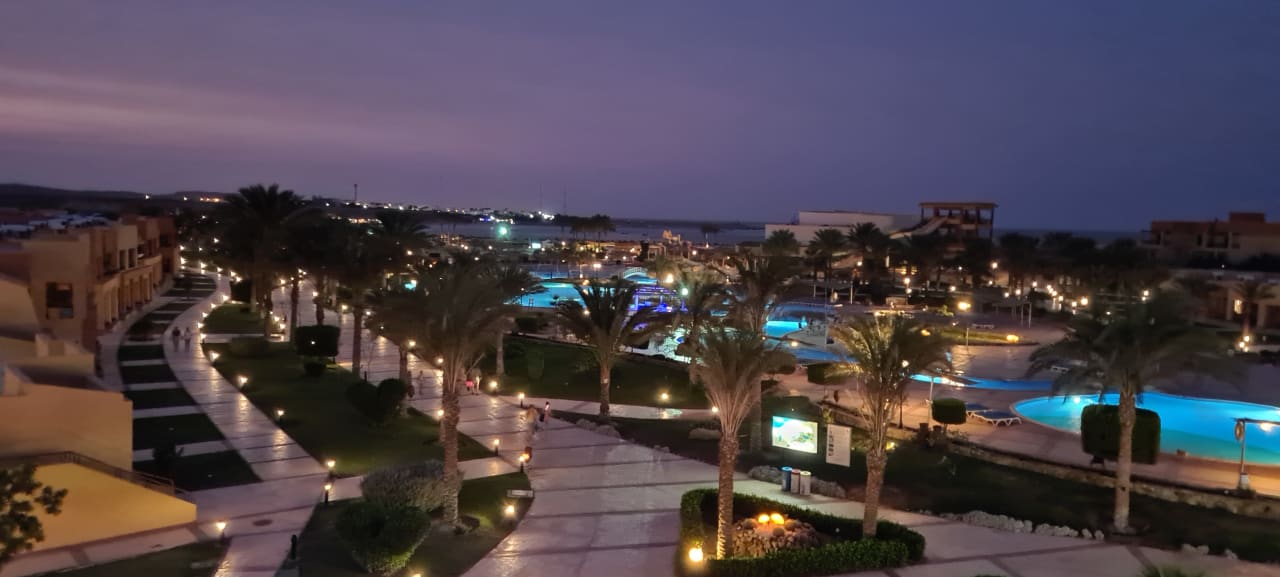 Ausblick Malikia Resort Abu Dabbab