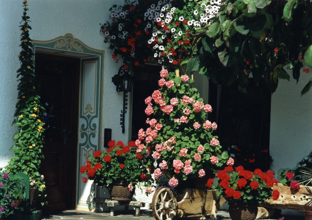 Gartenanlage Ferienwohnung Gästehaus Aberger