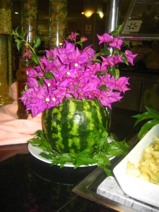 Kunstvolle Dekorationen (kaltes Essen)  Grand Palladium White Island Resort & Spa