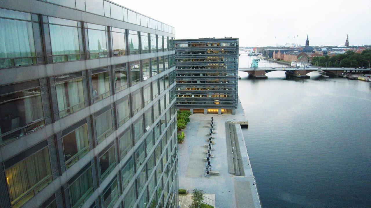 View from executive lounge Copenhagen Marriott Hotel