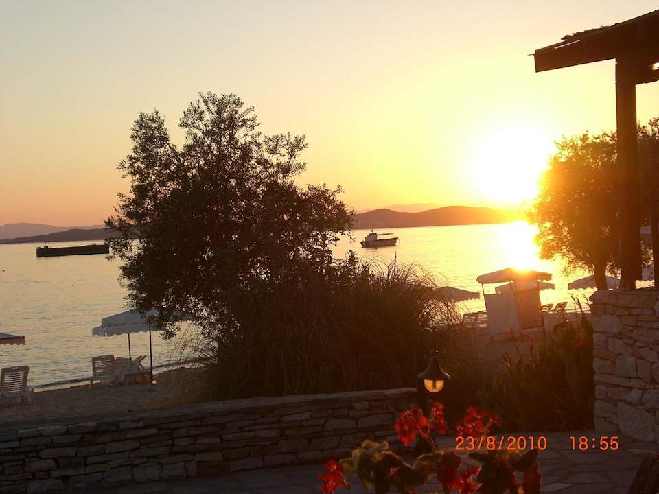 Sonnenuntergang Xenia Ouranoupolis