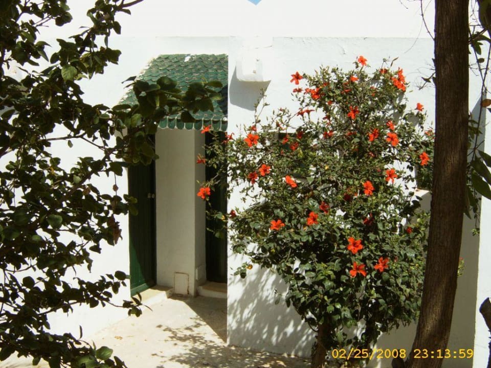 Eingang zu meinem Zimmer Hotel Sangho Club Zarzis