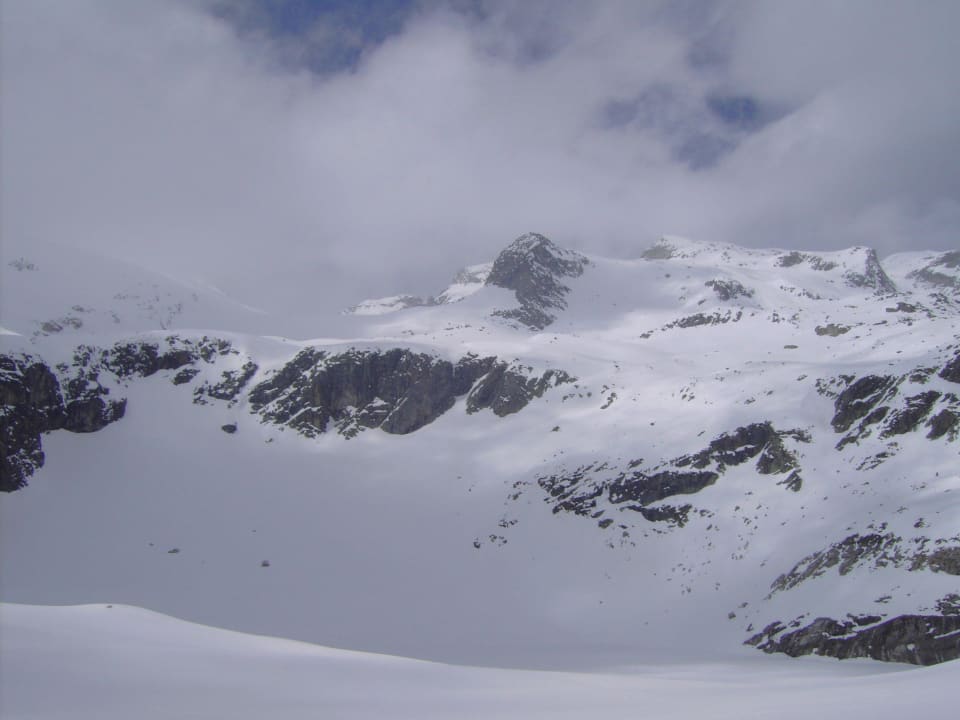 Blick Richtung Stubacher Sonnblick Berghotel Rudolfshütte