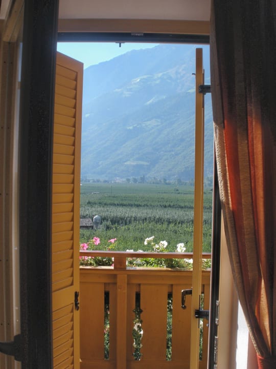 Blick aus dem Zimmer Hotel Meringerhof