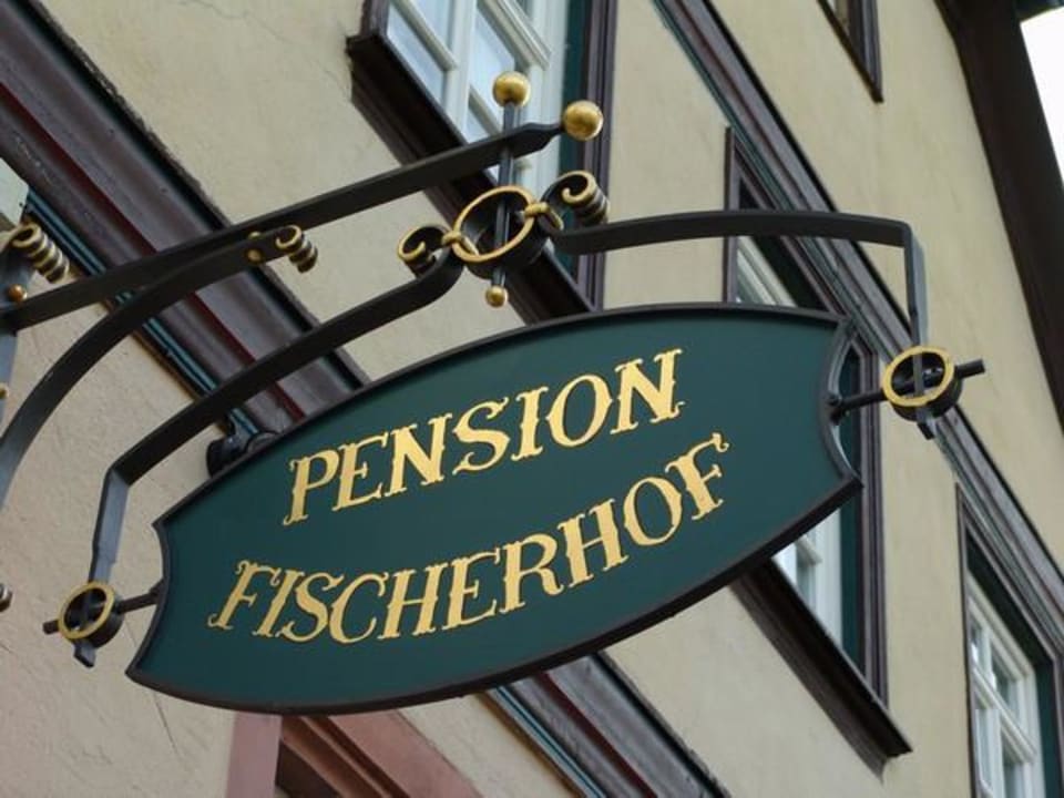 Schild Pension Fischerhof