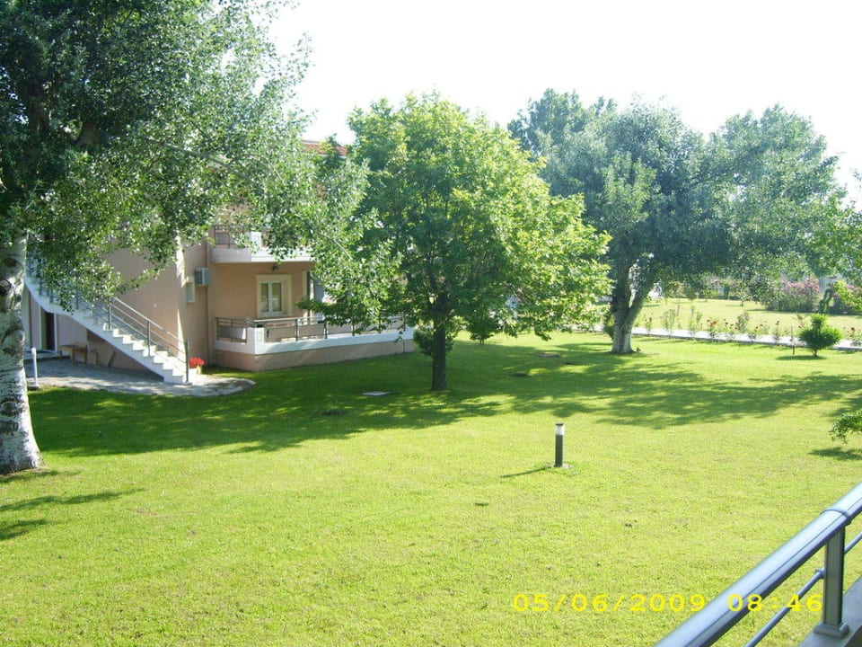 Blick vom Balkon alltoura Club Hotel Poseidon Palace