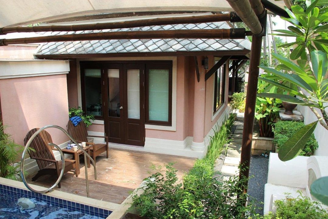 Poolvilla 301, Pool Blick von hinten nach vorn Fair House Villas & Spa