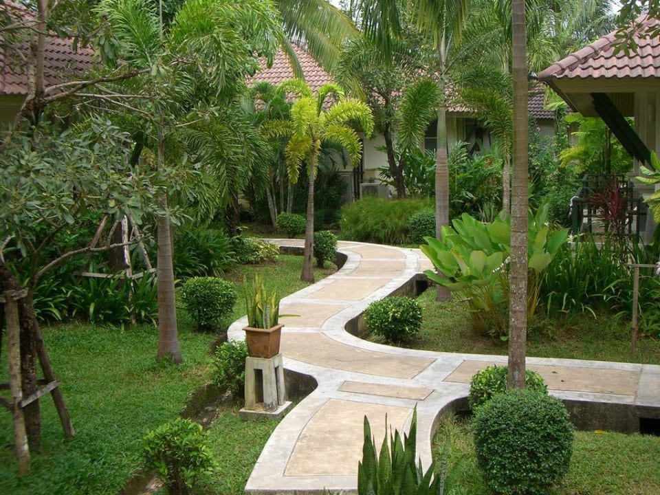 Cottage Bungalow - Weg zum Strand Baan Khaolak Beach Resort