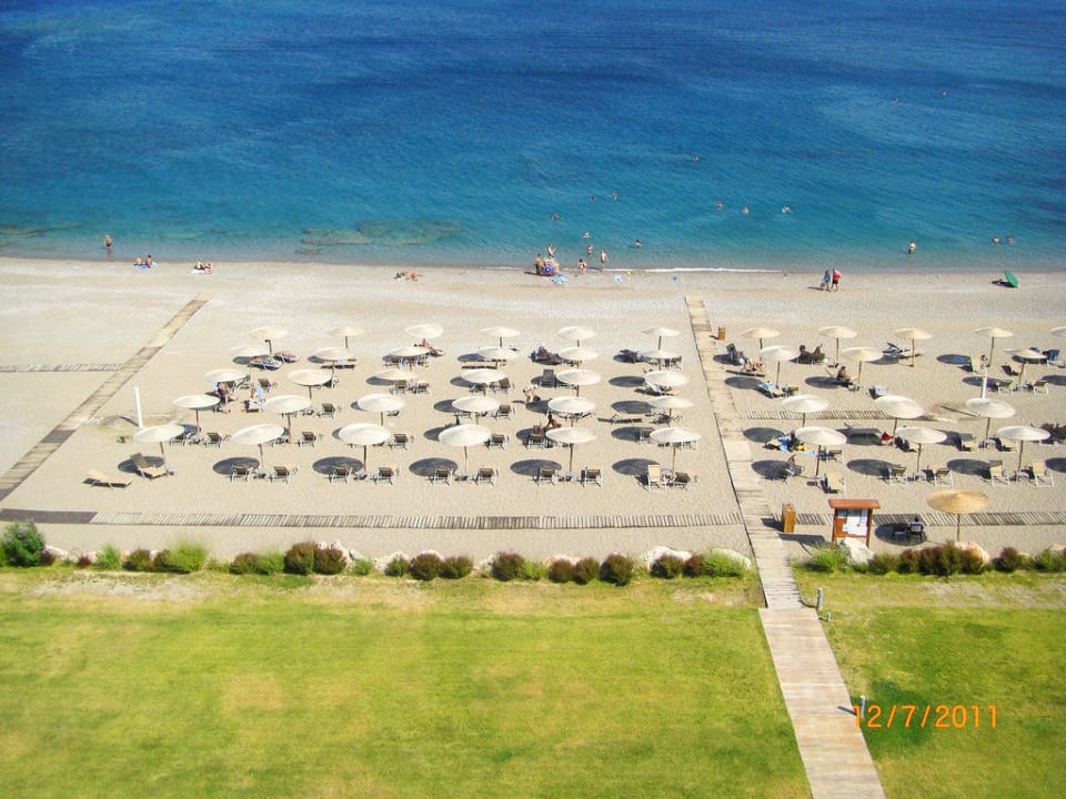 Viele Liegen und Sonnenschirme Elysium Resort & Spa Hotel