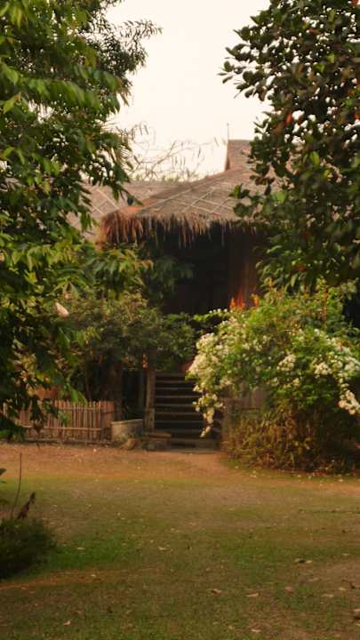 Eingangsbereich Bungalow Hotel Lisu Lodge