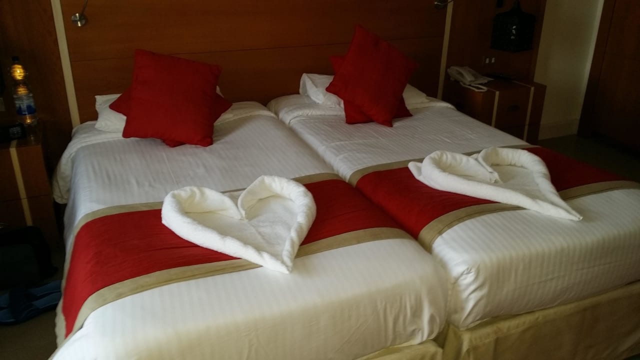 Netter Empfang. Club Paradisio El Gouna, Red Sea