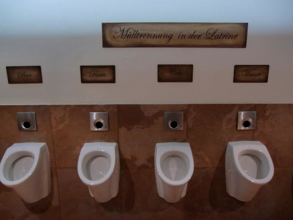 Einfallsreiche Toilettengestaltung Heide Park Abenteuerhotel