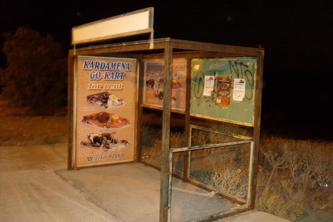 Bus.Station, kein Scherz! Lagas Aegean Village