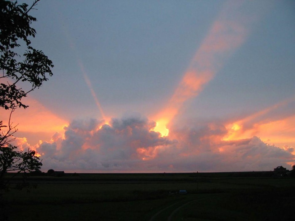 Sonnenuntergang Hotel Kiek ut