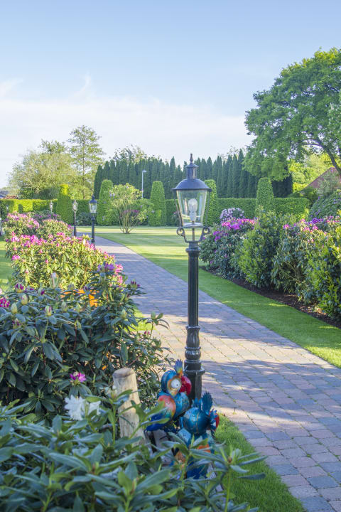 Gartenanlage Landhaus Haake