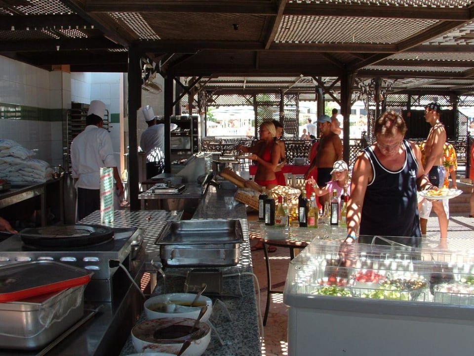 essen in der beachbar Beach Albatros Resort