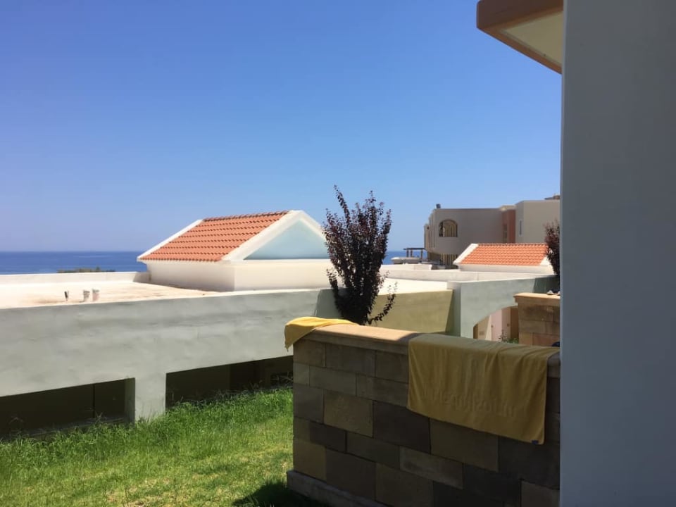 Widok z tarasu pokoju 4007 Lindos Imperial Resort & Spa