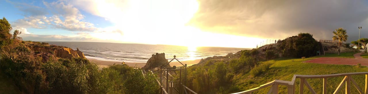 Ausblick Hotel Parador de Mazagon