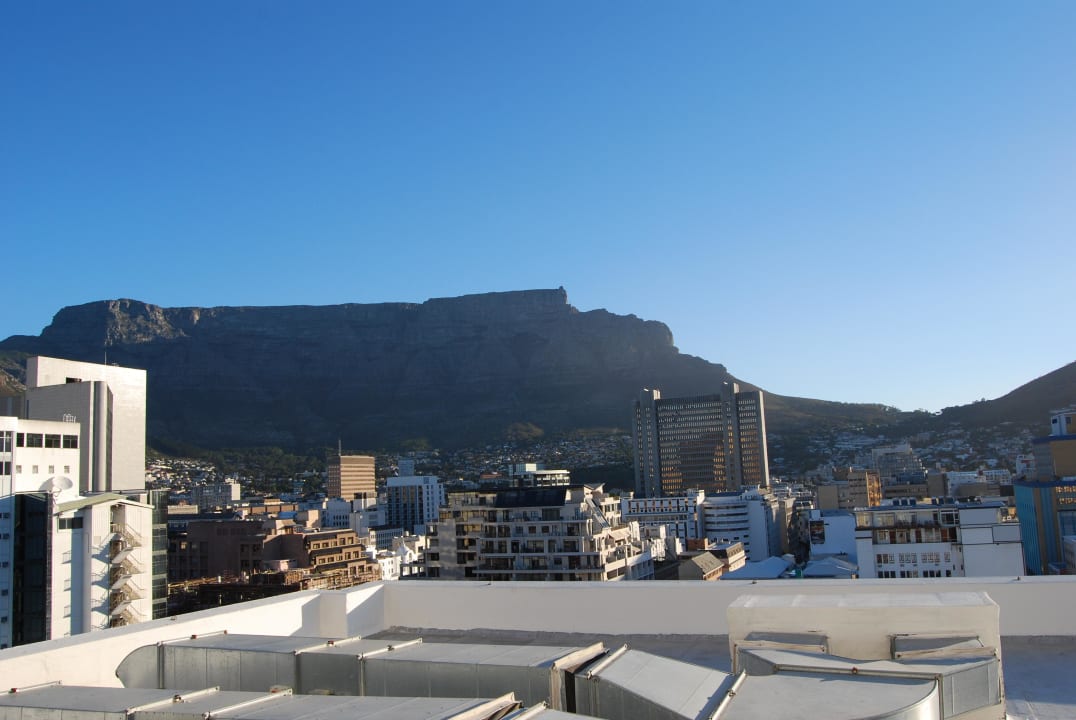 Blick vom Fitnesstudio Cresta Grande Cape Town