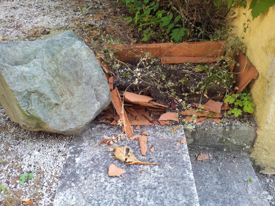 Sehr gepflegter Aussenbereich Hotel Luitpold am See