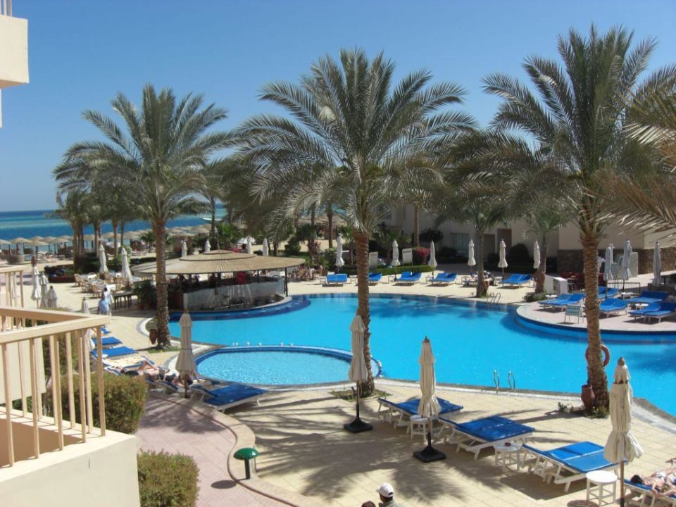 Blick vom Zimmer 262 Sea Star Beau Rivage