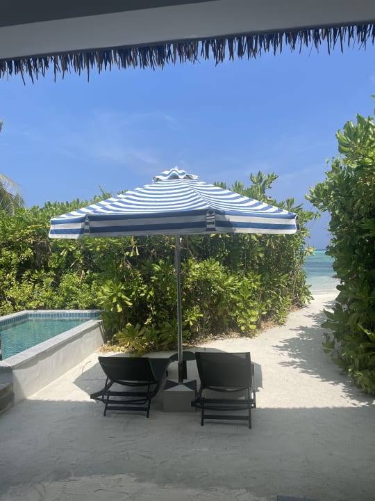 Ausblick Le Meridien Maldives Resort & Spa