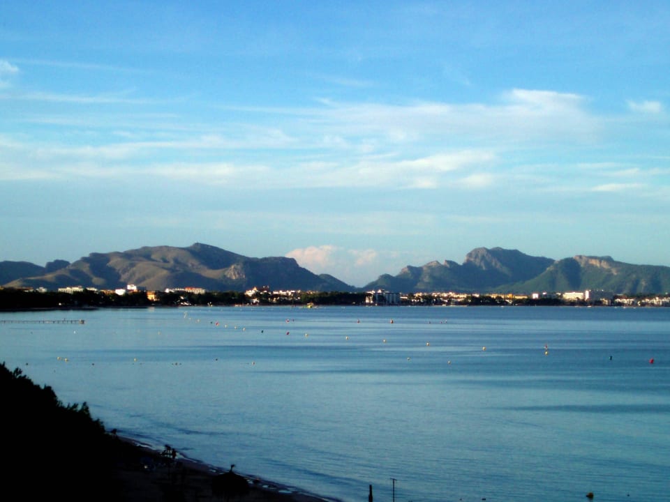 Bucht von Alcudia vom Hotel aus Playa Esperanza Resort