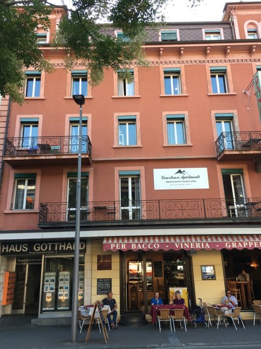 Außenansicht Downtown Apartments