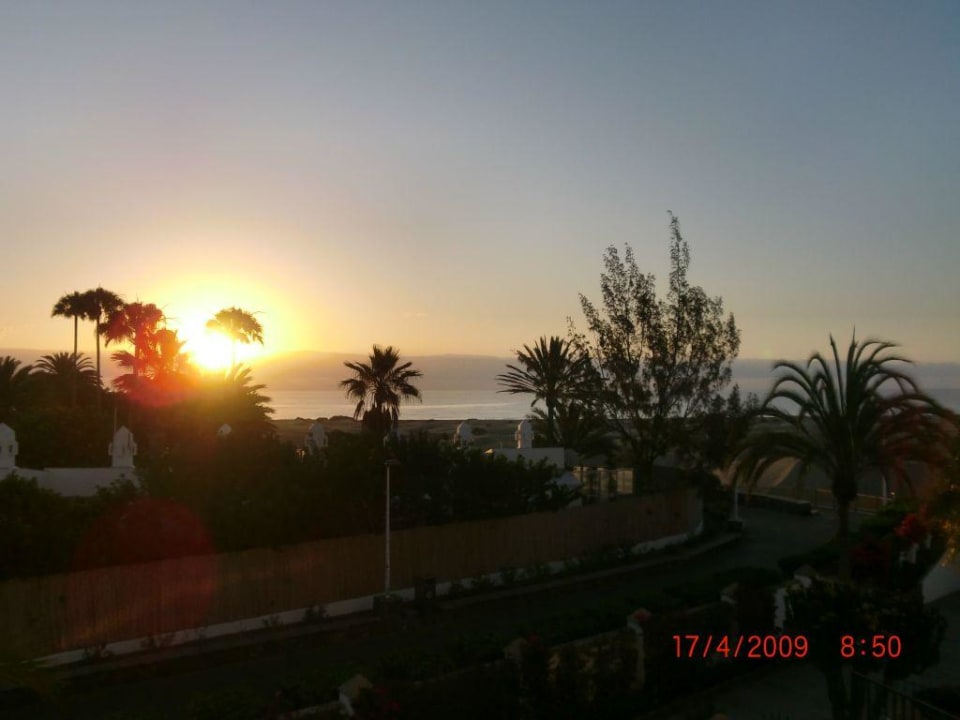 Blick vom Balkon (Sonnenaufgang) Hotel Riu Palace Maspalomas Adults Only
