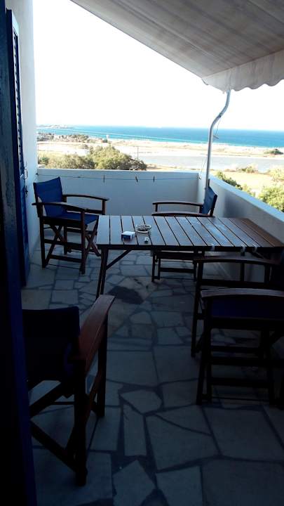 Balkon vom Apartment Koulas Pension - Red Lake