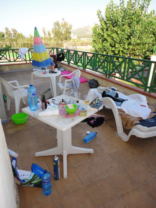 Terrasse neben Zimmer 430 Garden Saladina
