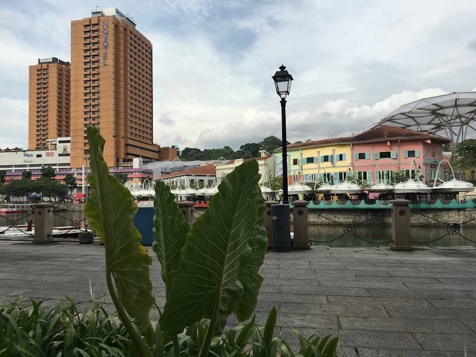 Außenansicht Hotel Novotel Clarke Quay