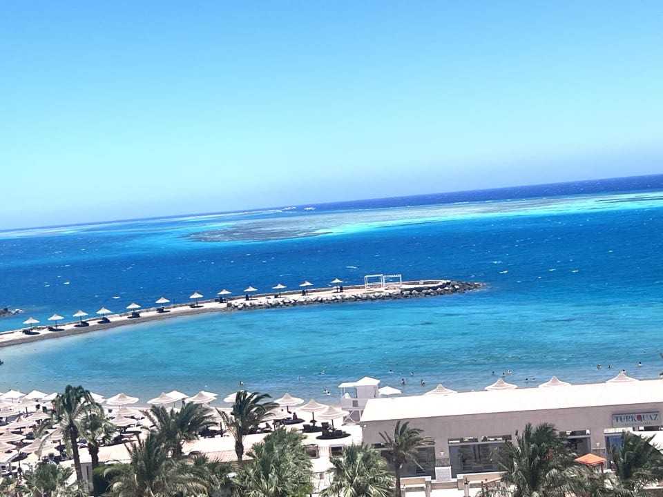 Ausblick Hilton Hurghada Plaza