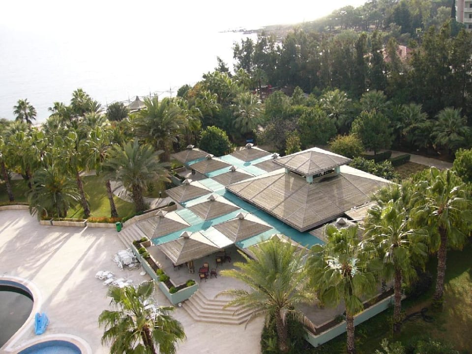 Hotel vom Dach aus Özkaymak Incekum Hotel