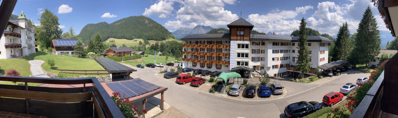 Ausblick Alpenhotel Oberstdorf