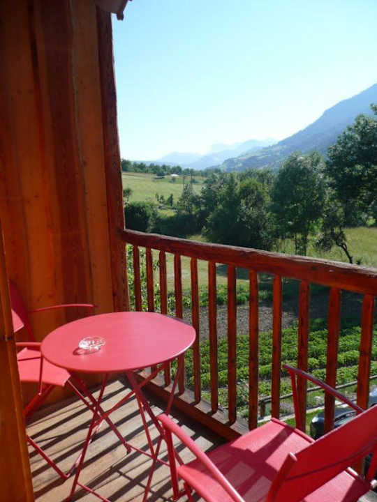 Balkon Auberge le Moulin de Léré