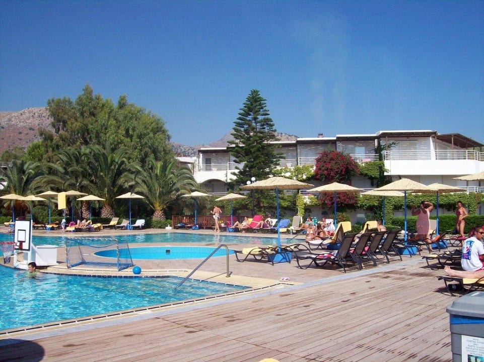 Blick von der Poolbar Apollonia Beach Resort & Spa