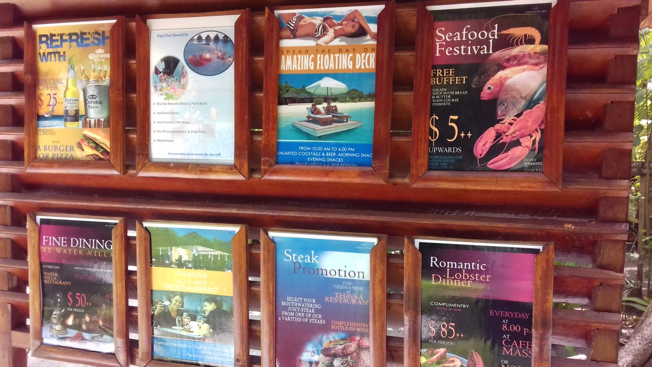 Restaurant Adaaran Select Meedhupparu Island Resort - Premium All Inclusive