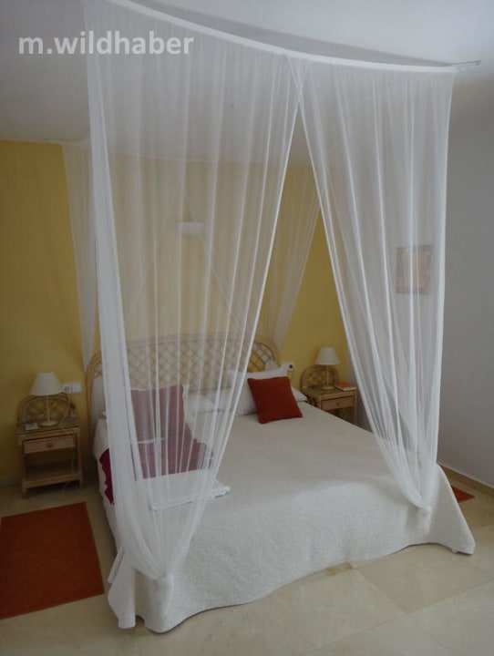 Eins der drei Schlafzimmer Hacienda Encanto del Rio