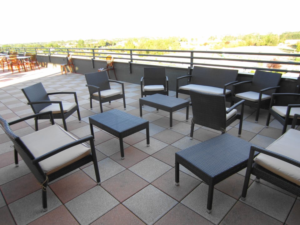 Dachterrasse ohne Restauration Grand Hotel Forlì