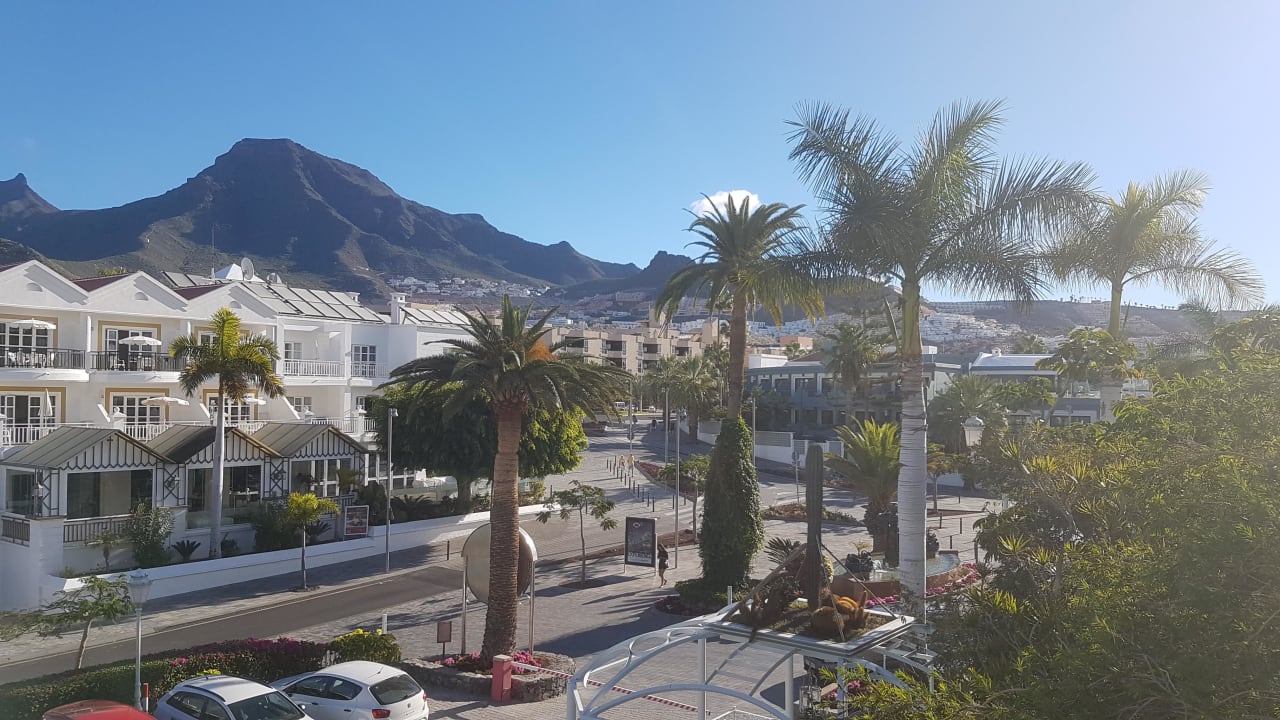 Rückseitige Aussicht Block Adeje Adrián Hoteles Jardines de Nivaria