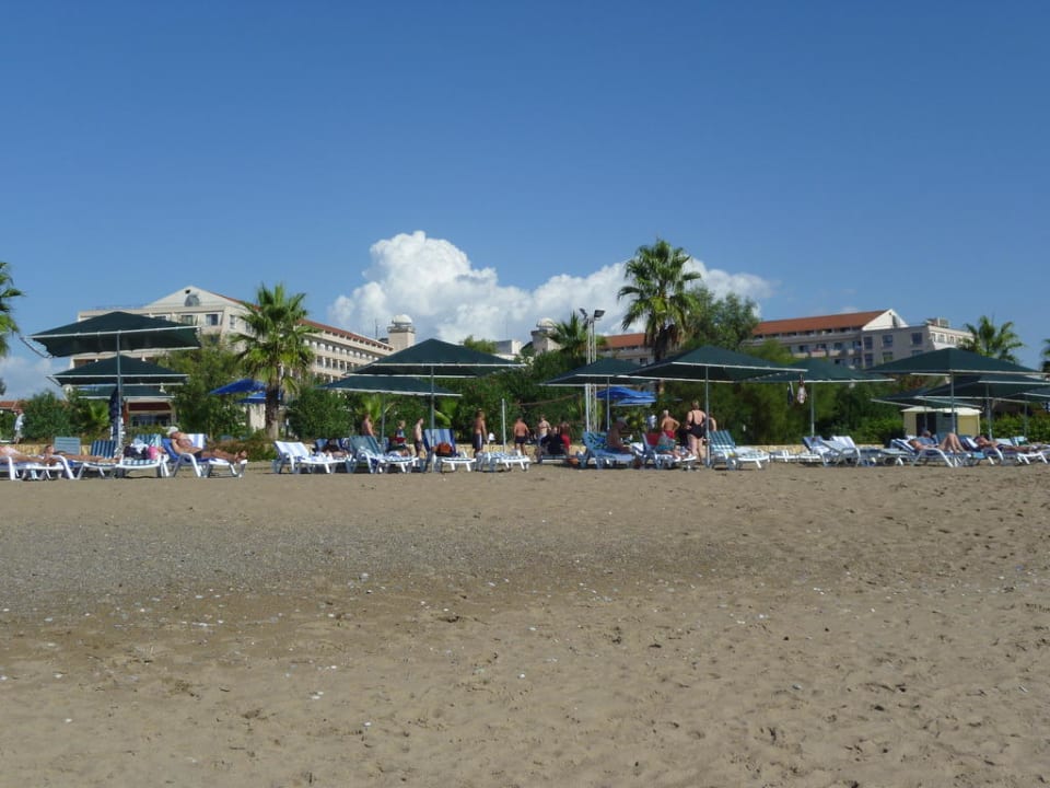 Blick vom Strand Richtung RIU KAYA BELEK Kaya Belek Hotel