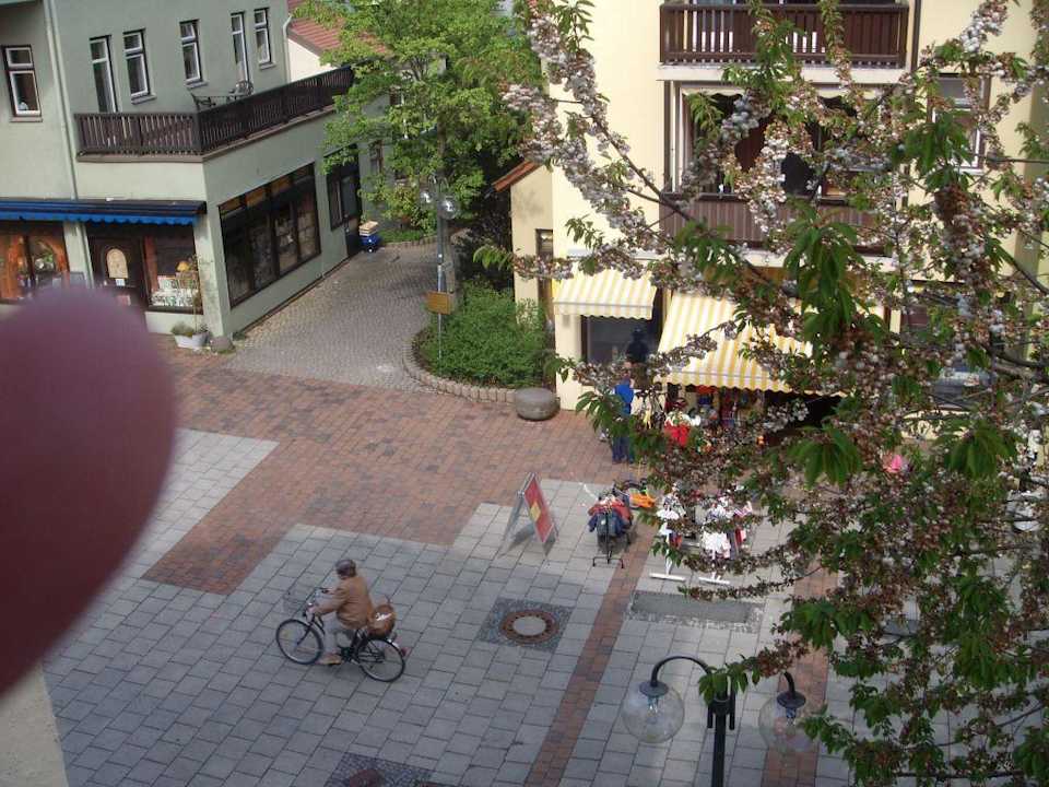 Blick aus dem Fenster Hotel König Ludwig II