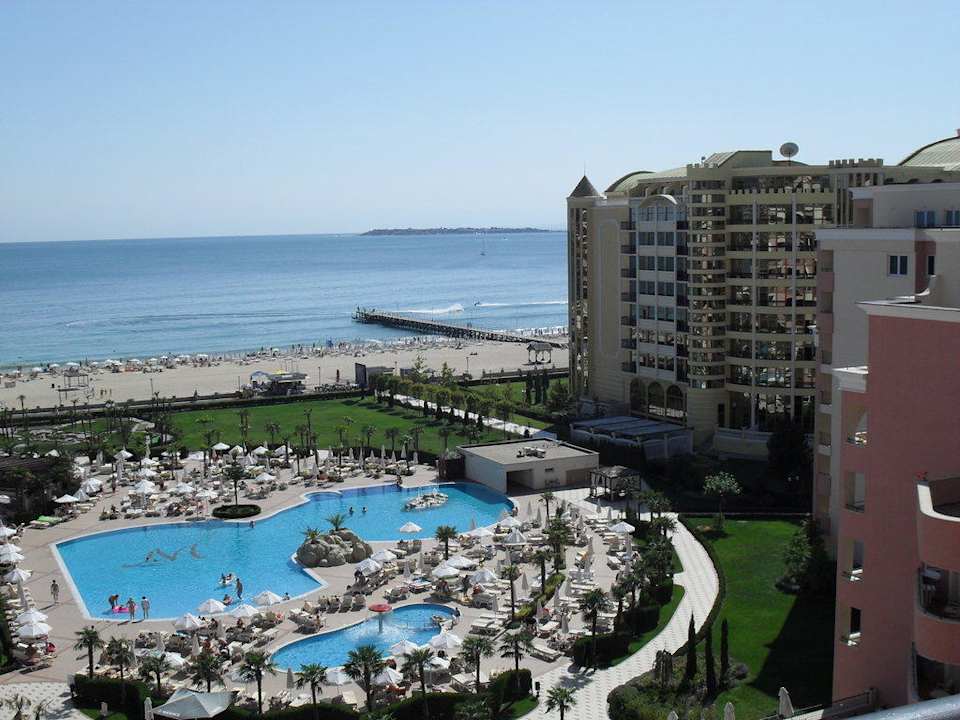 Ausblick vom Balkon DIT Majestic Beach Resort