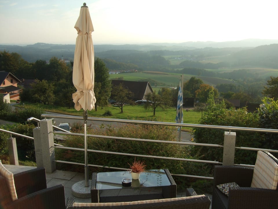 Ausblick vom Zimmer Thula Wellnesshotel Bayerischer Wald