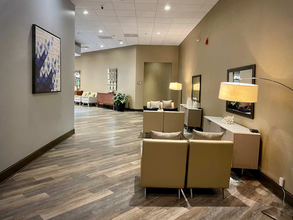 Lobby Hotel Hilton Durham near Duke University