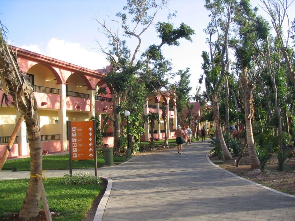 Häuser im tropischen Garten des RIU Tequila Hotel Riu Tequila