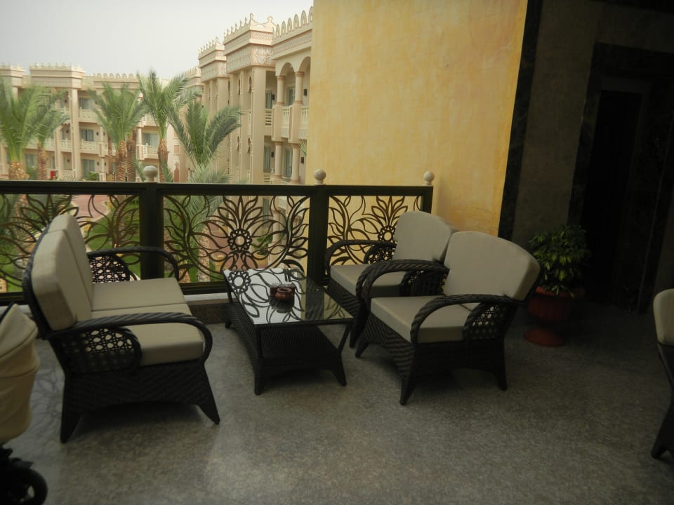 Neue Sitzgruppe Terrasse Pickalbatros Palace Resort