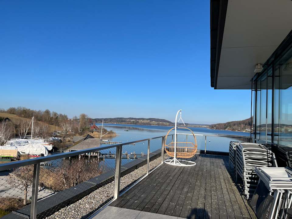 Ausblick Seeside Hotel Seewirt Mattsee